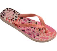 Havaianas - Top Animals, Tongs, Confortables, Légères et Durables, Semelle avec Motifs Animaliers, Lanières Larges et Semelle Flexible, Femme