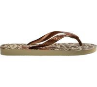 Havaianas Hav. Top Animals Grey Silver/Ice Gr Flip Flops Womens Gris Sable/Cpr 6/7 Female