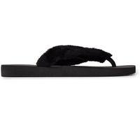 Havaianas Hav. Top Home Fluffy Black 35/36 Flip Flops Womens Noir 3/4 Female