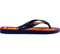 Havaianas Hav. Top Logomania 2 Ruby Red/Ruby Flip Flops Womens Rouge rubis 1/2 Female