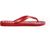 Havaianas Hav. Top Logomania Ruby Red 27/28 Flip Flops Womens Rouge rubis 10/11C Female
