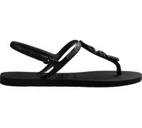 Havaianas Hav. Twist Plus Black/Black 33/34 Flip Flops Womens Noir/Noir 1/2 Female