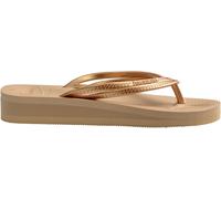 Havaianas Hav. Wedges Golden 37 Flip Flops Womens Doré 7.5 Female