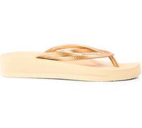 Havaianas Hav. Wedges Steel Grey/Steel Grey 3 Flip Flops Womens Or 1 Female