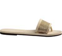 Havaianas - You Angra Glitter, Sandales Type Mule, Confortables, Stylées et Durables, Larges Lanières Pailletées, Femme
