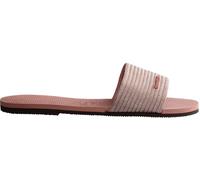 Havaianas Hav. You Malta Metallic Crocus Rose Flip Flops Womens Rose 6/7 Female