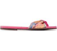 Havaianas Hav. You Saint Tropez Pink Electric Flip Flops Unisex Kids Électrique Rose 1/2 Unisex