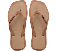 Havaianas Havaianas Brown Top Square Fusion Flip Flops