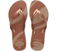 Havaianas Imprimé élégance, or rose, 4,5/5