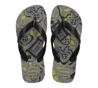 Havaianas Kids Athletic Garçon FlipFlop Steel Grey/Citrus Yellow 29 EU