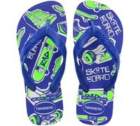 Havaianas Kids Athletic Garçon FlipFlop White/Marine Blue 29 EU