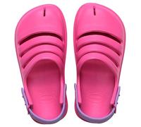Havaianas Kids Clog, Clogs Unisex Kids, Pink Flux Prisma Purple, 3/4 UK