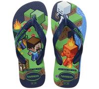 Tongs enfant garcons Havaianas KIDS MINECRAFT Bleu 27 / 28