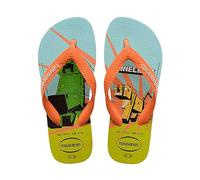 Havaianas Kids Minecraft, Tongues, White/Coral,
