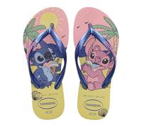 Havaianas Tongs enfant KIDS SLIM DISNEY Stitch lanières délicates Bleu 29/30