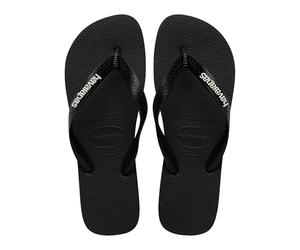 Havaianas - Logo Filete, Tongs Élégantes Et Discrètes, Design Avec Détails Contrastés, Semelle Durable Et Antidérapante, Hommes