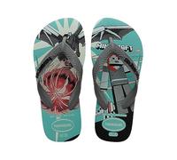 Havaianas Minecraft (Mini Me), Flip Flop Unisex Kids, bleu, 7 UK