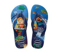 Havaianas Minecraft, Tongues Mixte Enfant, Minecraft, 25/26
