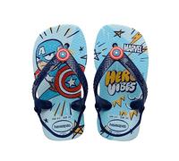 Havaianas Mixte bébé Baby Marvel Tongues, Blue Water, 22 EU