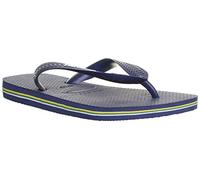 Tongs Havaianas Brasil Logo bleu marine - 45-46