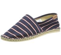 Havaianas Mixte Origine Iv Print Sandale Cage Espadrille, Sand/Navy Blue/Red, 46 EU