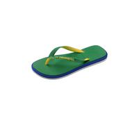 HAVAIANAS Mule 'Brasil' bleu / jaune / vert, Taille 45,5