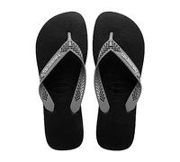 Havaianas Power Light Solid, Tongues, Black/Steel Grey,