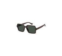 Havaianas, unisex, Accessoires, Brun, Taille: ONE Size Rubber Frame Rectangular Lunettes de soleil