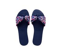 Havaianas Sandales à imprimé Saint Tropez pour femme, bleu marine, 5 UK