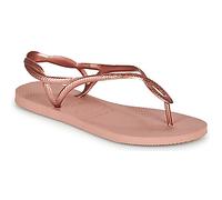 Havaianas Sandales Luna – Confort, Brides tressées, Semelle antidérapante – Rose 35/36