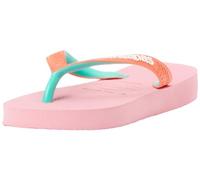 Havaianas Boy's Unisex Kids Top Mix (Mini Me) Flip-Flop, Pink Lemonade, 12 UK Child