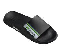 Havaianas Slide Brasil (Mini Me) Sandale Glissante, Black, 34 EU