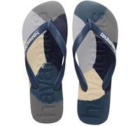 Havaianas Slim Animals, Tongs Femme, bleu indigo, 6 UK