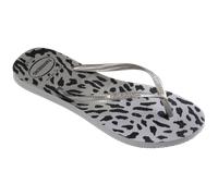 Havaianas - Slim Animals - Tongs femme Grey / Grey - BR 35 - 36