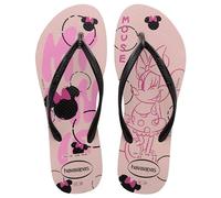 Havaianas Tongs Slim Disney (Mini Me) Garçon Fille Pivoine Rose 12/13 UK Enfant, Rose pivoine, 12/13 UK Child