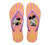 Havaianas Slim Disney Femme Tongs, Jaune Pixel, 39/40 EU