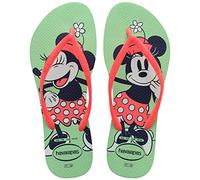 Havaianas - Slim Disney Stylish, Chanclas Cómodas, Ligeras y Estilosas, Diseños de Disney, Tiras Finas y Suela Antideslizante, Mujer