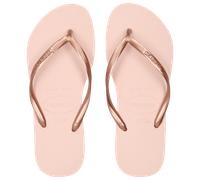 Havaianas Slim Femme - Tongues et Sandales, Rose - Taille 37/38 - Plastique Pink 37/38