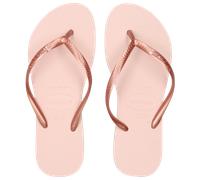 Havaianas Slim Femme - Tongues et Sandales, Rose - Taille 41/42 - Plastique Pink 41/42