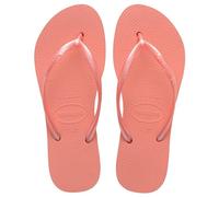 Havaianas Tongs plates fines pour femme, Rose pèche, 33/34 EU