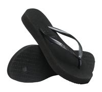 Tongs Noires Pour Femmes Havaianas Slim Flatform 4144537-90