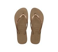 Havaianas - Slim Flatform, Tongs Élégantes, Durables et Polyvalentes, Avec Plateforme de 2,5 cm, Fines Lanières, Femme