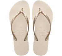 Havaianas - Slim Flatform - Tongs femme Beige - 35 - 36
