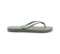 Havaianas - Tongs Slim - Élégantes et Durables, Semelle Texturée - Vert 35/36 Femme