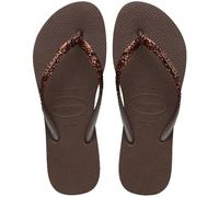 Havaianas Slim Glitter Ii 0727marron 37/38 EU