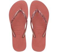 Tongs femmes Havaianas SLIM GLITTER II Rose 37 / 38