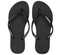 Tongs Havaianas Slim Glitter II W pour 39 - 40 Noir