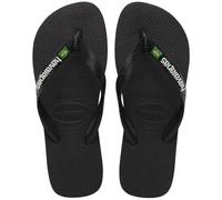 Havaianas Slim Glitter II Femme's Slim Design Shiny Finish Summr Sandals (Schwarz Schwarz, EU 39/40)