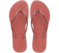 Havaianas - Slim Glitter II - Tongs femme Canyon Clay - BR 39 - 40