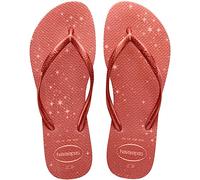 Havaianas Slim Gloss Filles Tongs, Rose/Golden Blush, 23/24 EU